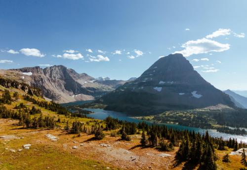A gem of a summer day at Hidden Lake, Glacier NP in August 2020