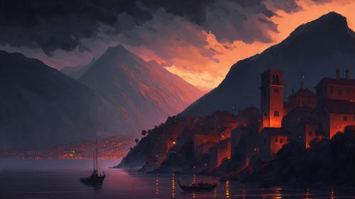 Late summer evening in Kotor