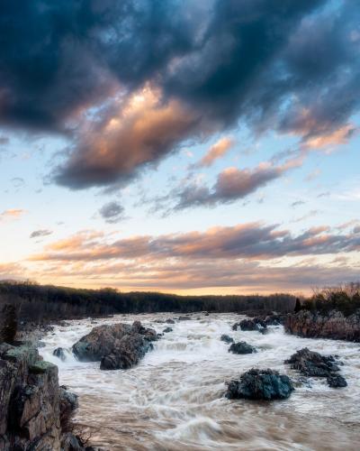 Great Falls Sunset