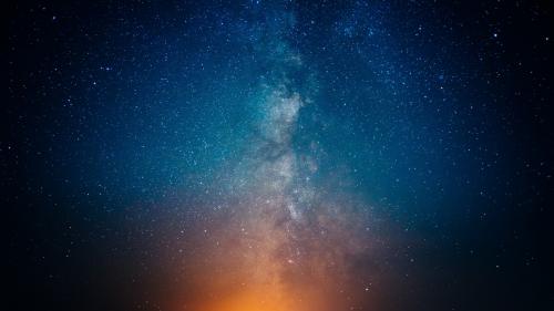 milky way for desktop, stars, sky, night, galaxy