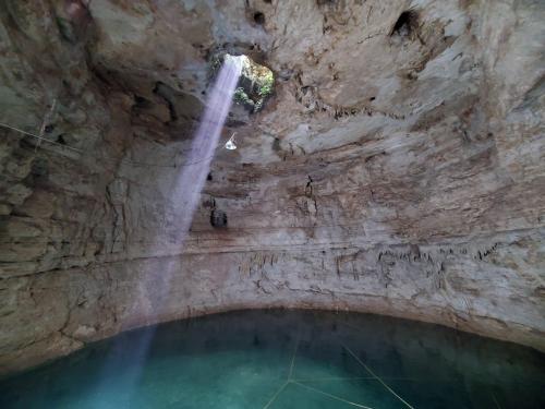 Cenote in Yucatan, Mexico