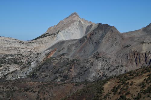 Where two types of mountains meet -- Sierra Nevada CA