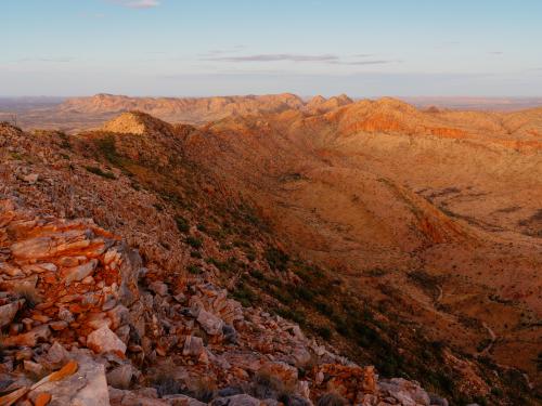 The Arid Mountains of Central Australia. Tjoritja / West MacDonnell National Park, Arrernte Land, Australia
