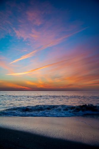 Massachusetts coast sunrise