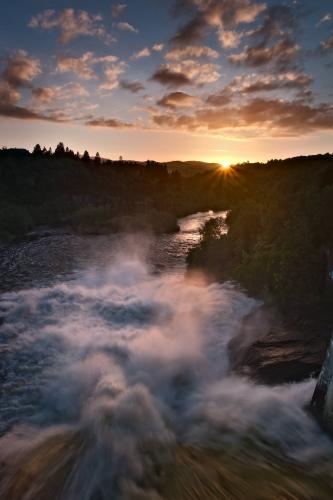 Øvre Leirfossen, Trondheim, Norway