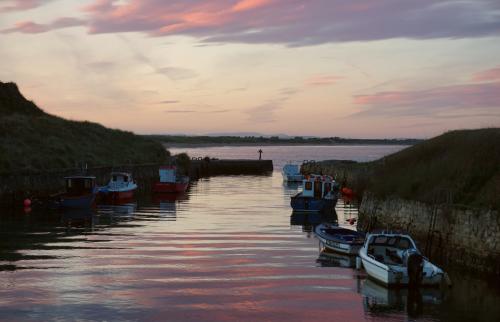 Blyth Beach, taken from Seaton Sluice harbour