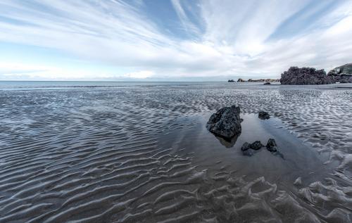 A beach in Brittany.