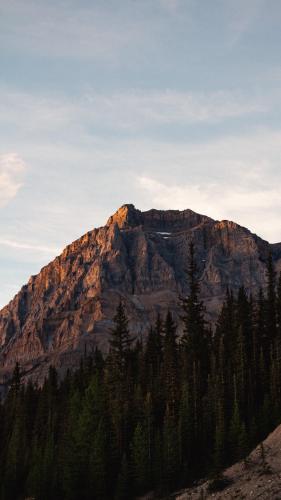 Sunset in Canmore, Alberta