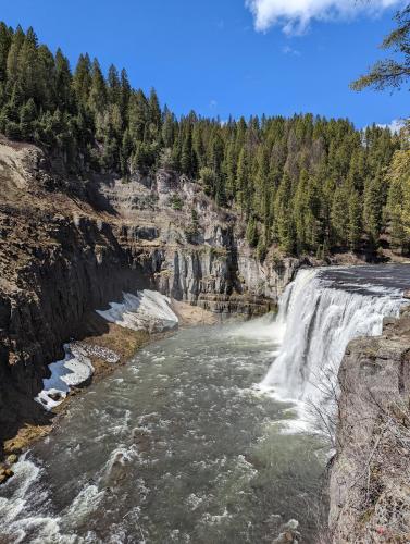 Upper Mesa Falls, Idaho, USA