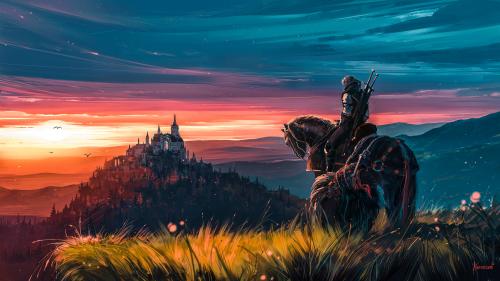 The Witcher by Alena Aenami