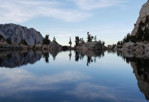 Reflection at Lone Pine Lake, California