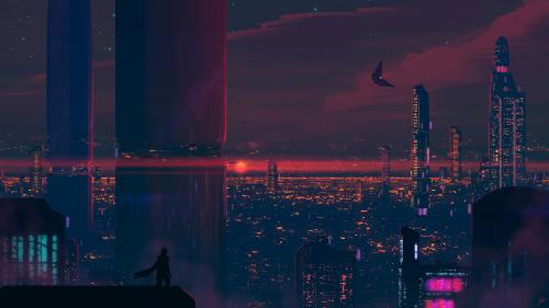 Futurist city