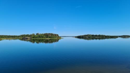 The blue coast of 'Roslagen' of eastern Sweden