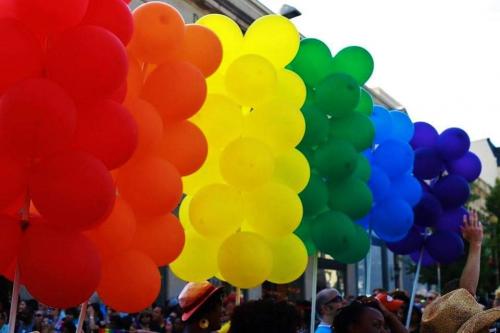 Pride balloons, District of Columbia