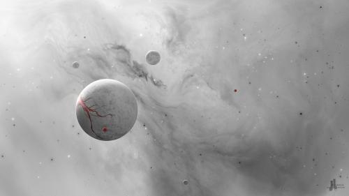Planet in Nebula