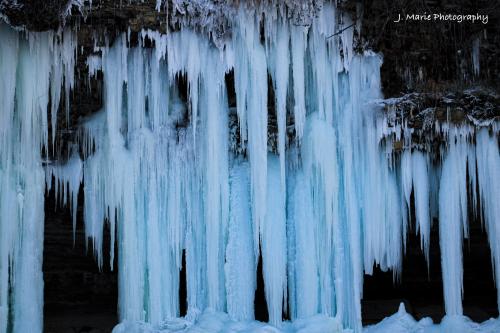 Frozen Minnehaha Falls, Minnesota