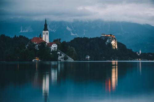 Lake Bled Slovenia by Amelia Mulligan