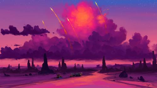 Neon Sky