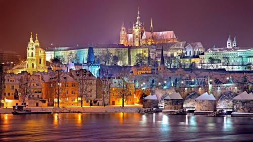 Prague, On a cold winter's night