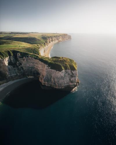 Cliffs of Etretat, Normandy . @viewfindeux