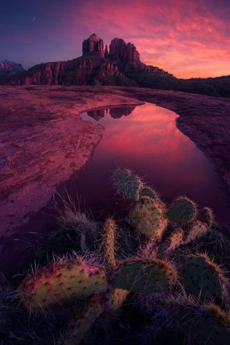 Sunset in Sedona, Arizona  [1334 × 2000] IG: arpandas_photography_adventure