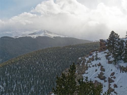 Mt. Evans an Hour From Sunset,