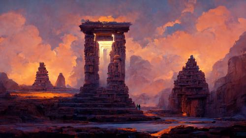 Midjourney - Ancient Temple