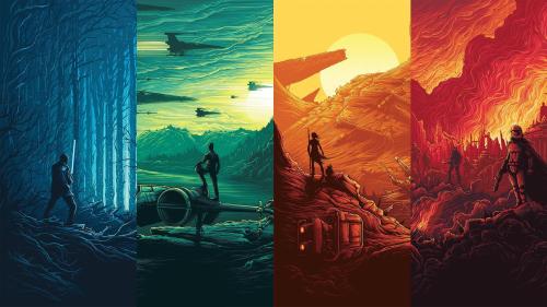 Star Wars Quadriptych