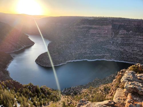 Flaming Gorge Reservoir, Utah USA