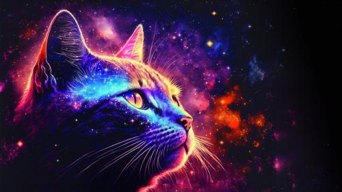 The universe is made up of cats