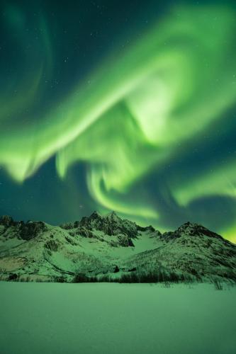 Northern Lights over Senja, Norway