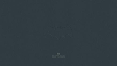 4k pixel The Batman letterpress