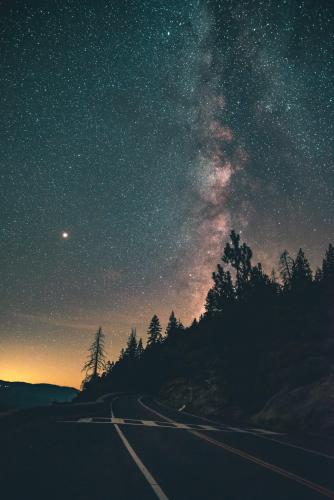 Milky Way over Yosemite Valley, California [OS] ©Casey Horner