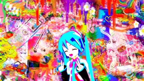 Hatsune Miku GLITCHCORE 4K