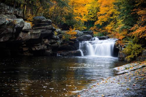 Bartlett Falls, Vermont, USA