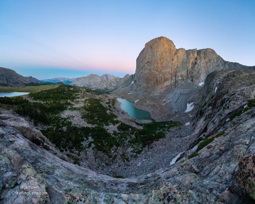 Mt Hooker, Wind River Range, Wyoming, USA