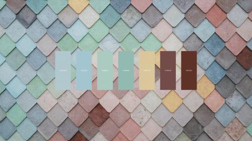 Colorful Tiles color palette