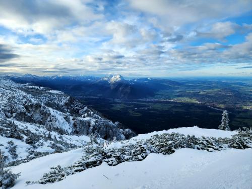 View from the Peak of the Untersberg - Border of Germany/Austria