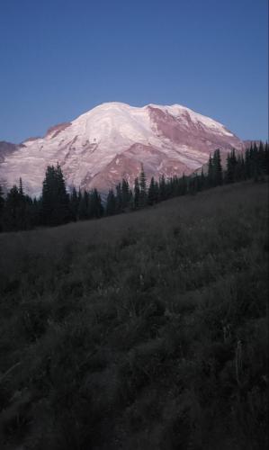 Mount Rainier at sunrise