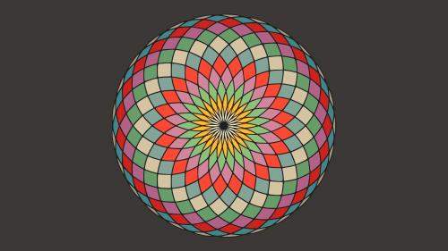 Gruvbox Spirograph