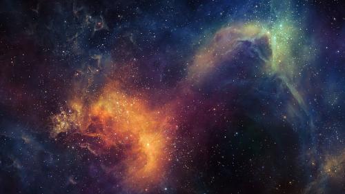 stars for desktop, nebula, galaxy, colorful, universe