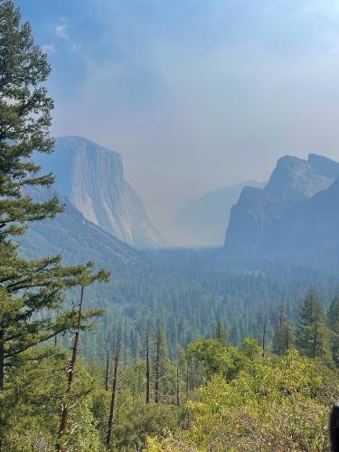 Smoky Yosemite, CA, USA