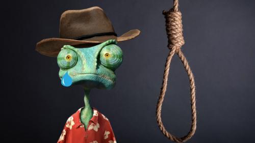 Rango turned to booze after his tragic story in "Dirt" and it eventually took its toll on him.