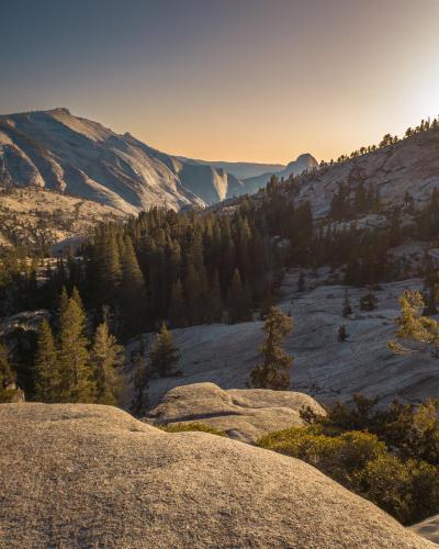 Layers. Olmsted Point. Yosemite NP CA.