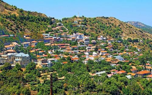 The village of Pedoulas, Cyprus