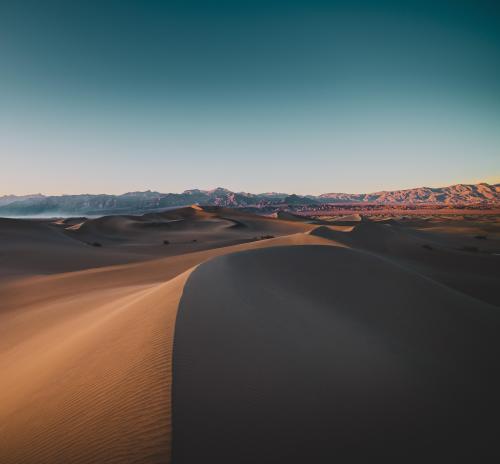 Pristine Desert - Mesquite Dunes/Death Valley NP