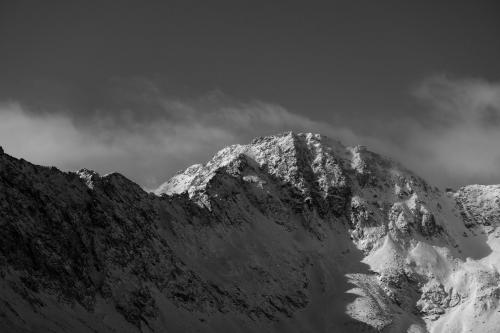 View of Wheeler Mountain from Quandary Peak’s east ridge, Colorado USA