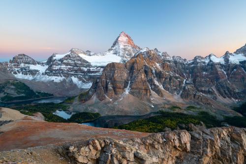 Mount Assiniboine from Nub Peak, Mount Assiniboine Provincial Park, BC