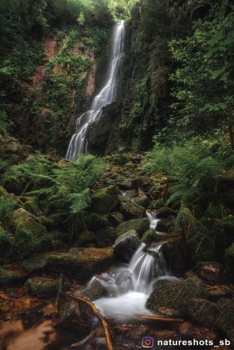 Burgbachwasserfall in Germany