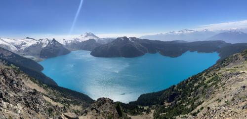 Panorama taken from Panorama Ridge, Garibaldi Provincial Park, Canada